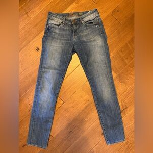 Mavi Alexa Mid Rise Skinny Blue Denim Jeans | Size 28 | VGUC